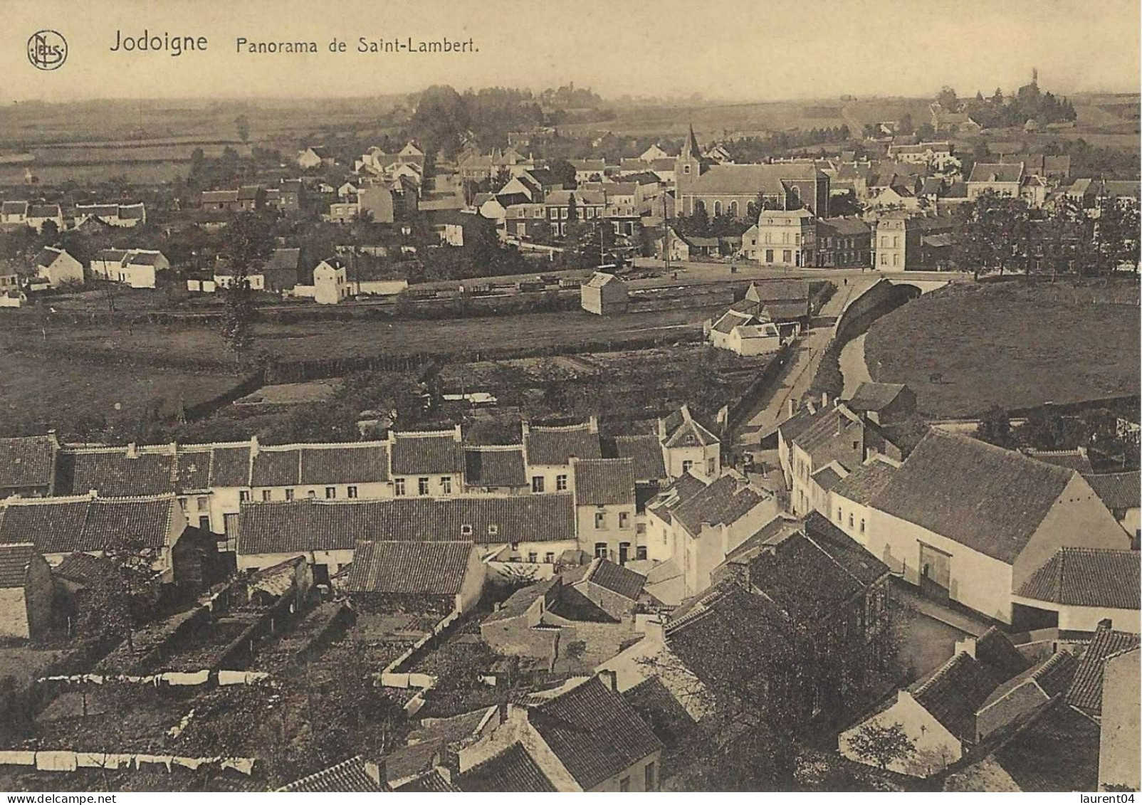 JODOIGNE.  PANORAMA DE SAINT LAMBERT. - Geldenaken