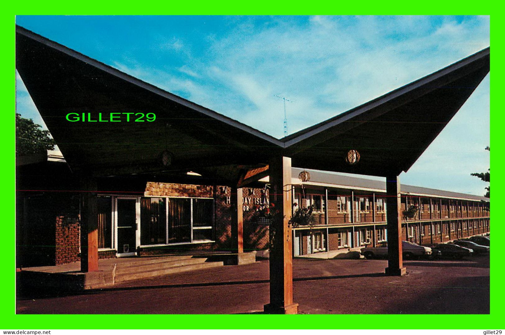 CHARLOTTETOWN, PRINCE EDWARD ISLAND - HOLIDAY ISLAND MOTOR LODGE - W. SCHERMER - - Charlottetown