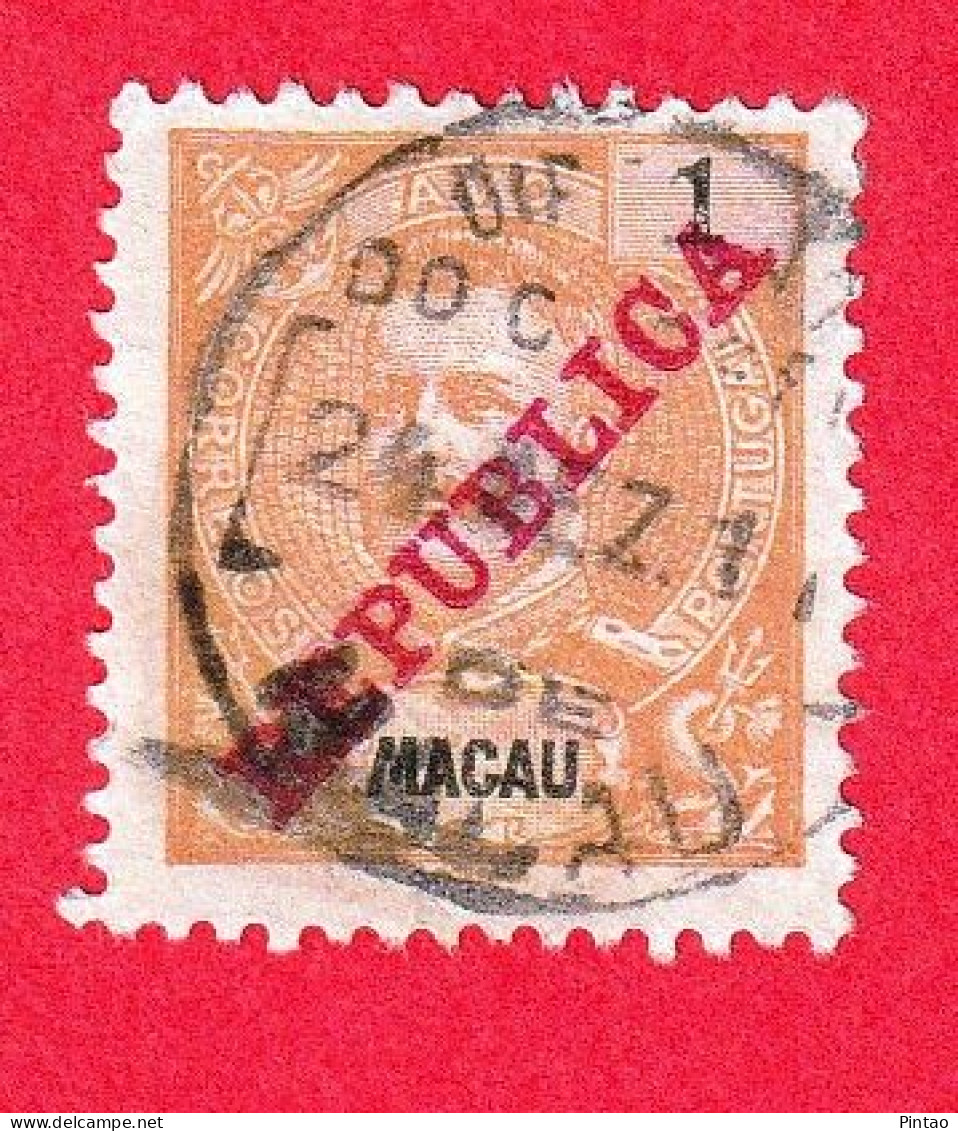MAC529- MACAU 1911 Nº 150- USD - Oblitérés