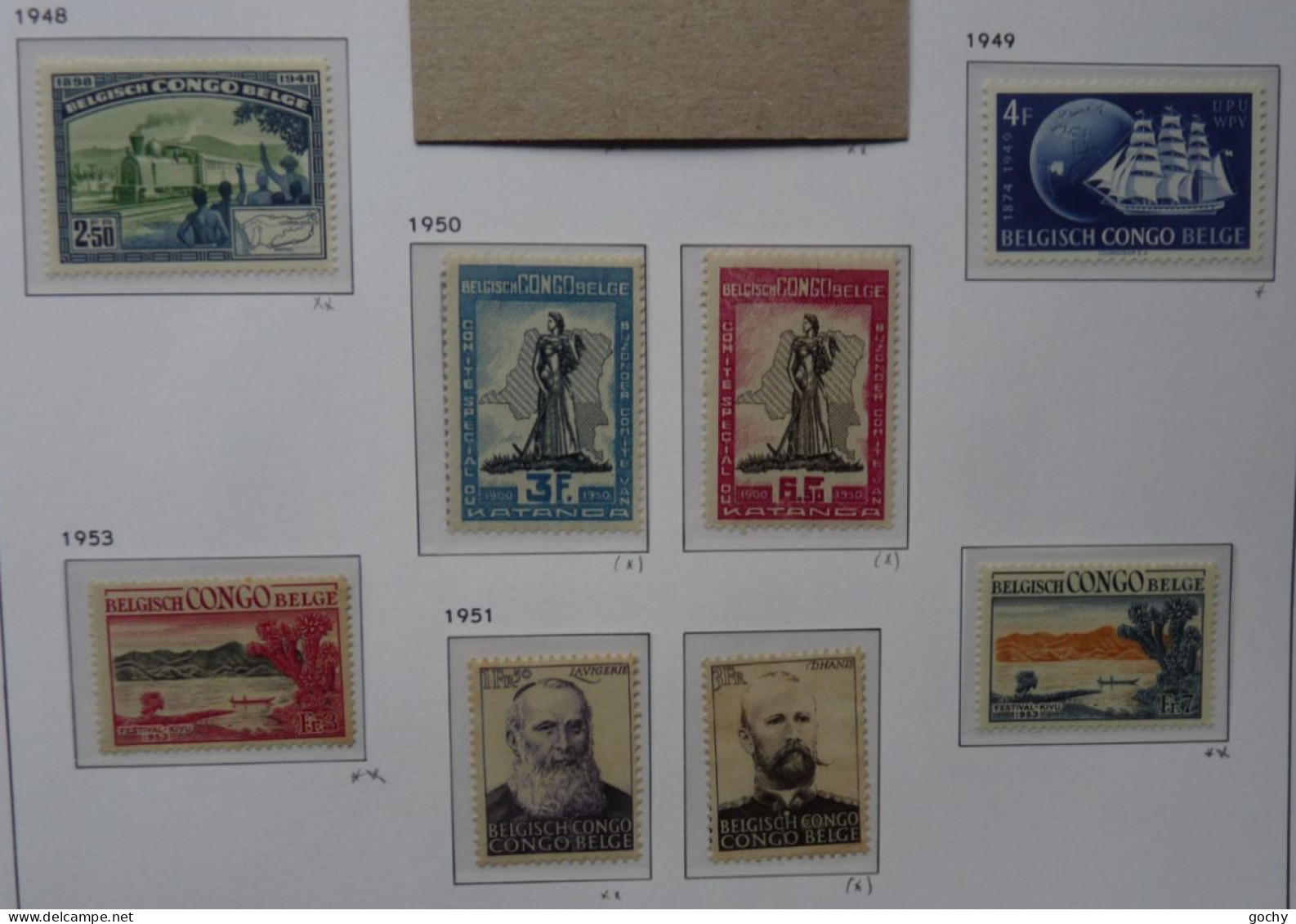 Belgian Congo Belge - 1948  : N° 296 à 323  **/*/0 - Cote: 42,00€ - Unused Stamps