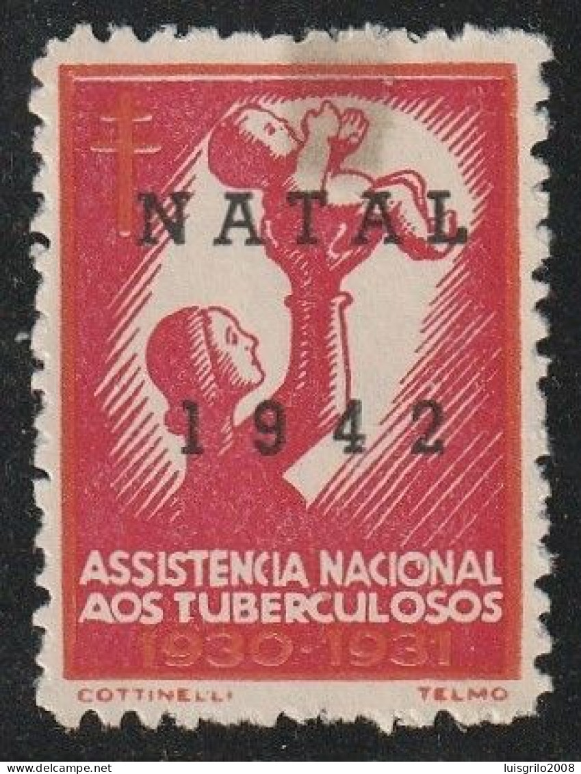 Vignette/ Vinheta, Portugal - ANT Assistência Nacional Tuberculosos, 1930-1931 Natal 1942 -|- MNG, Sans Gomme, Charnière - Lokale Uitgaven