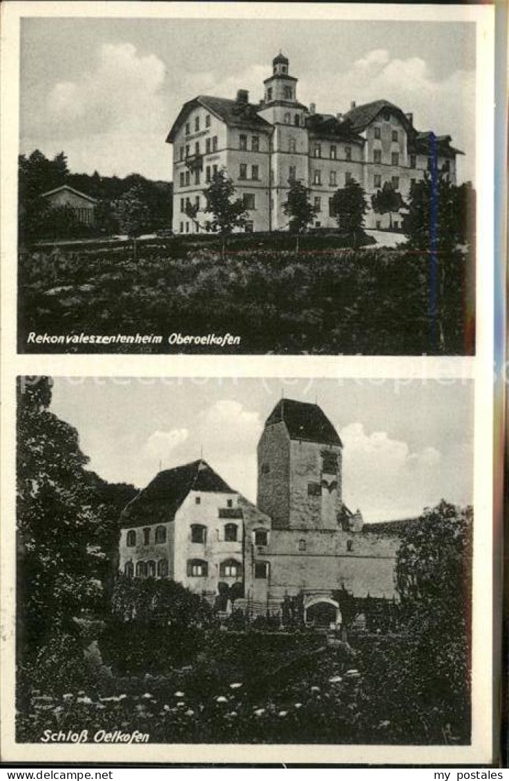 41472948 Oberoelkofen Mit Schloss Oelkofen U.Rekonvaleszentenheim Grafing B.Muen - Grafing