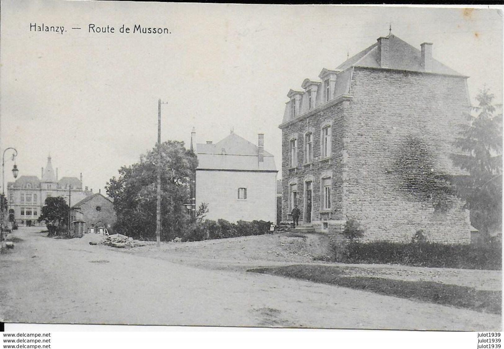 Julot1939 .... HALANZY ..-- Route De MUSSON . - Aubange