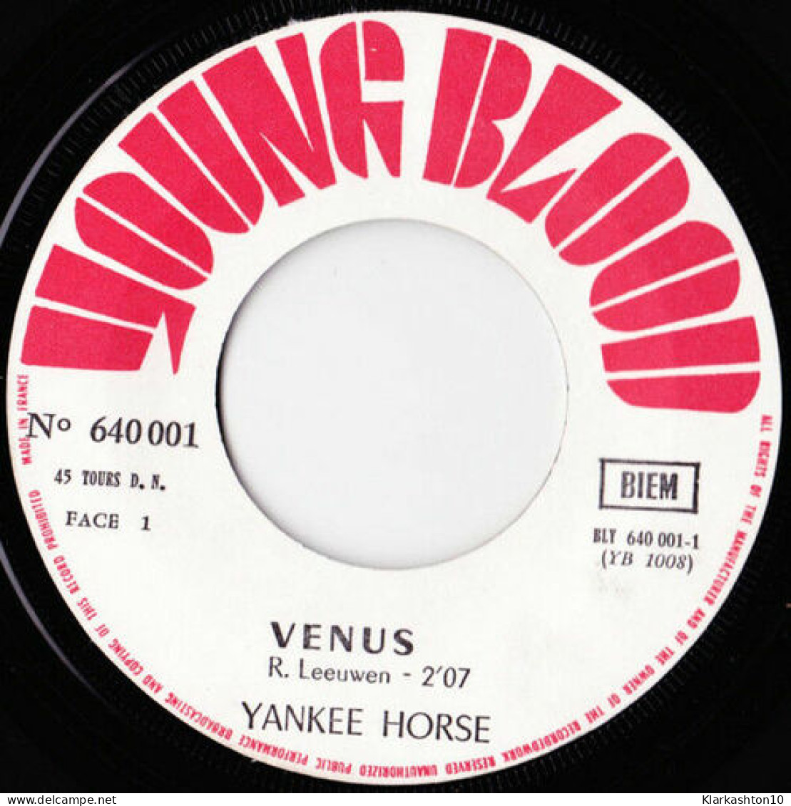Vénus - Unclassified