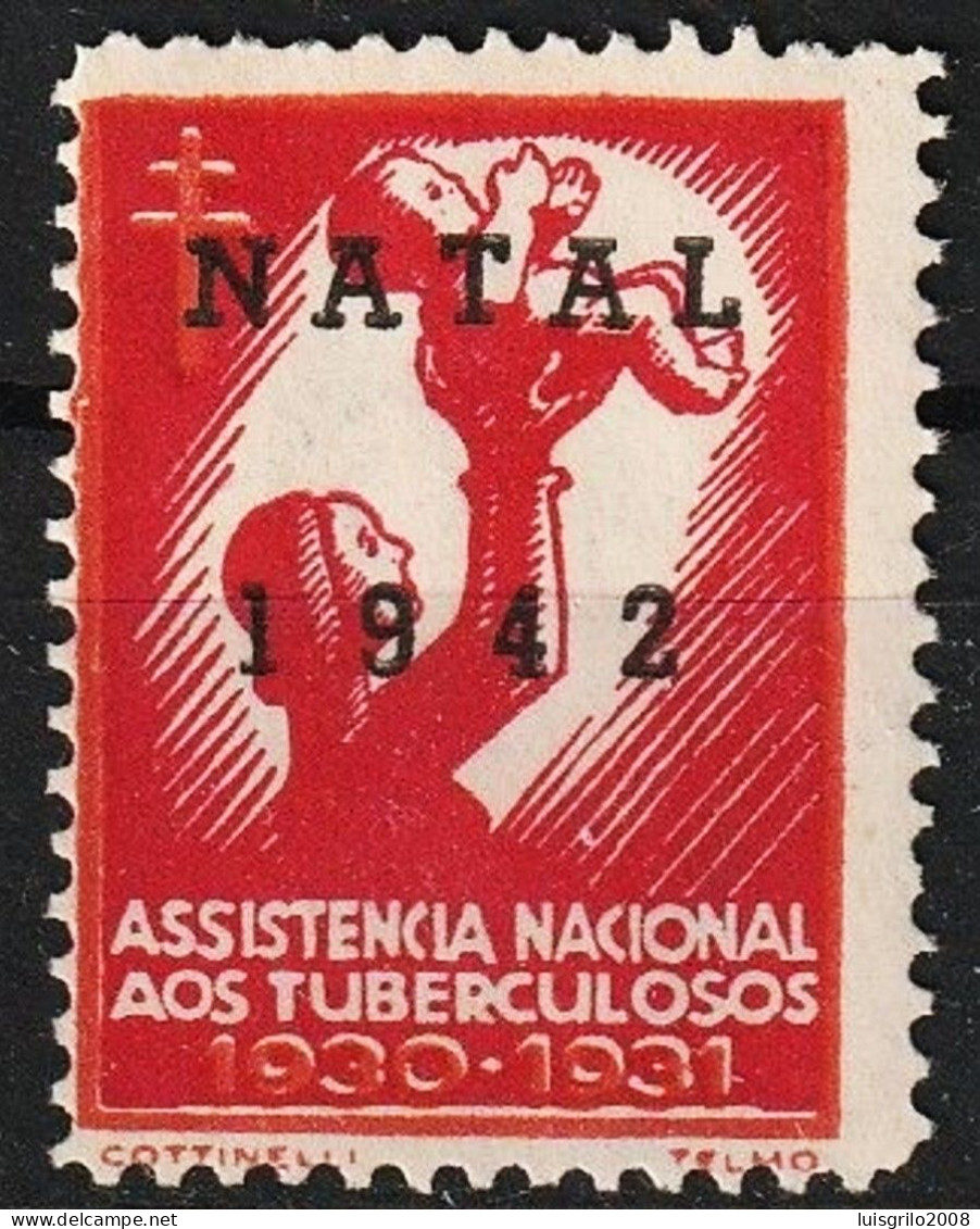 Vignette/ Vinheta, Portugal - ANT Assistência Nacional Tuberculosos, 1930-1931 Natal 1942 -|- MNH - Avec Gomme - Ortsausgaben