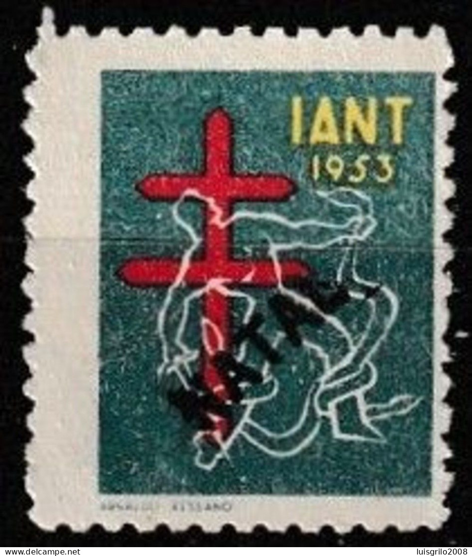 Vignette/ Vinheta, Portugal - ANT Assistência Nacional Tuberculosos, 1953 Natal -|- MNG Sans Gomme - Lokale Uitgaven