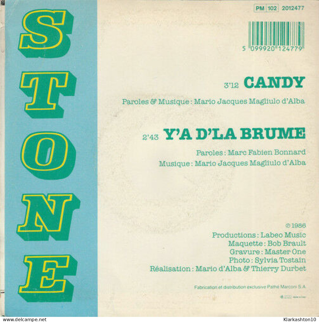 Candy / Y'A D'La Brume - Unclassified