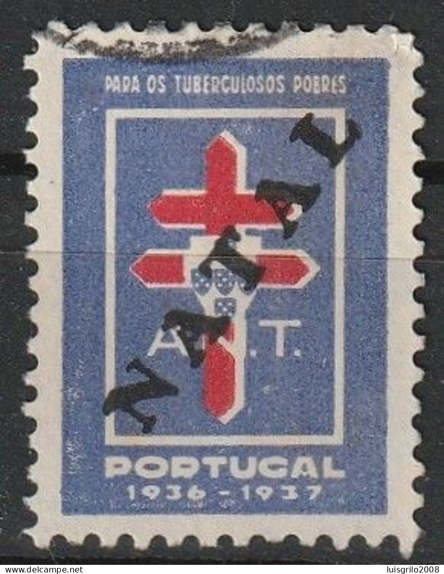 Vignette/ Vinheta, Portugal - ANT Assistência Nacional Tuberculosos, 1936-1937 Natal - Emisiones Locales