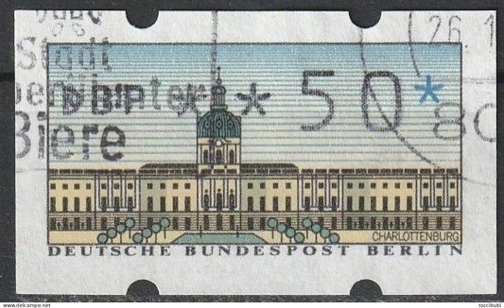 Berlin ATM 0,50 DM - Machine Labels [ATM]