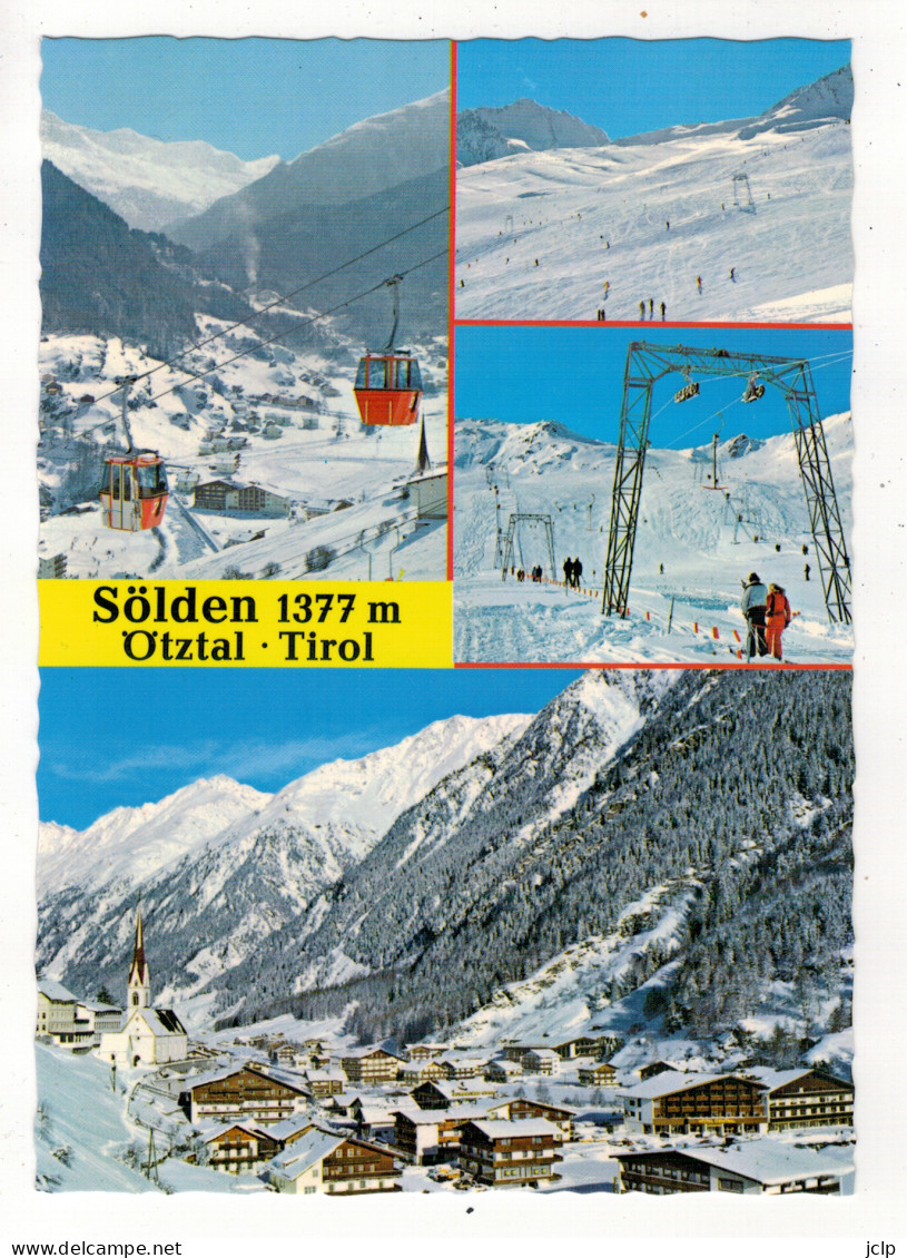 SÖLDEN - Ötztal  1377 M  (Tirol). - Sölden