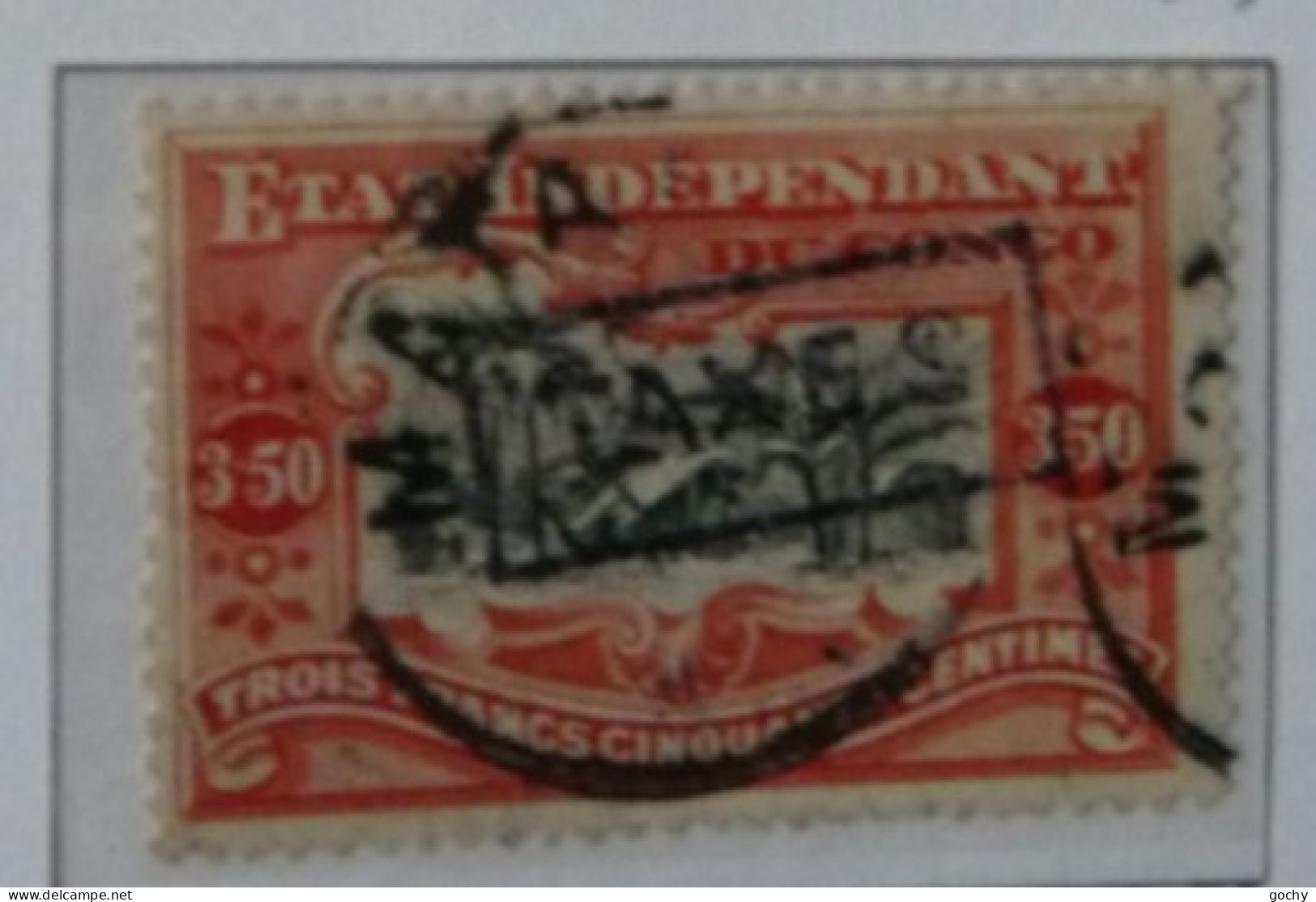 Belgian Congo Belge - 1908  : TAXE 6B  Obli.cat.: 375,00€ - Used Stamps