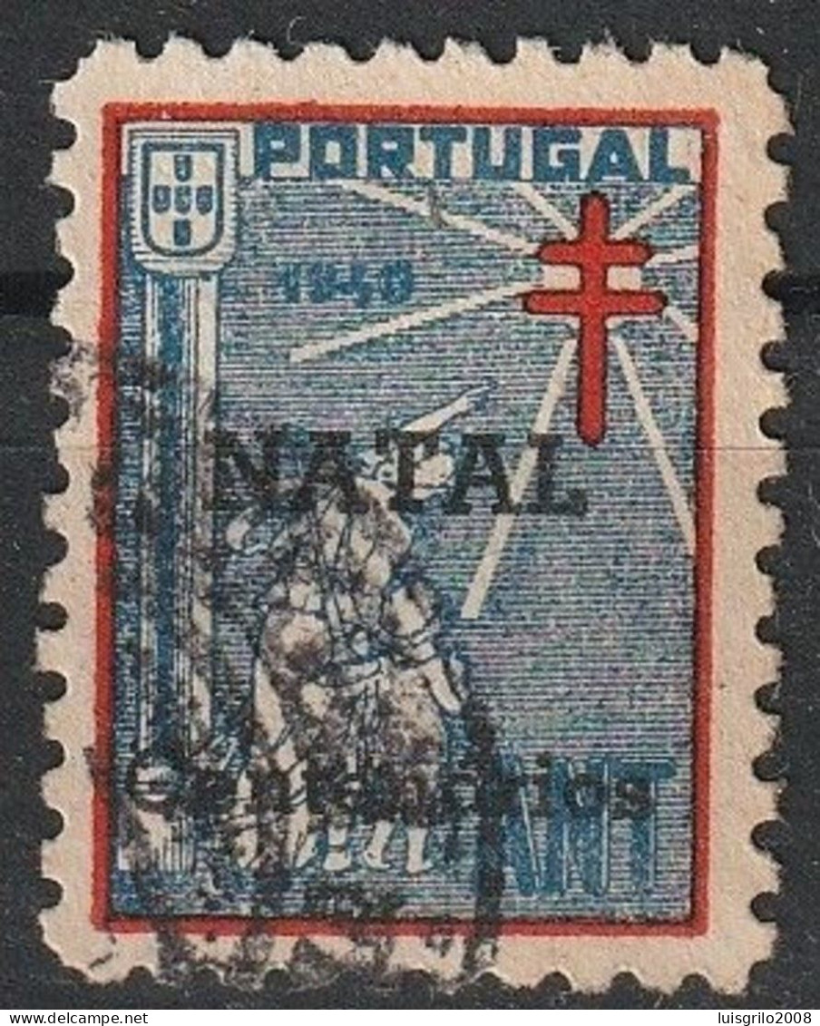 Vignette/ Vinheta, Portugal - ANT Assistência Nacional Tuberculosos, 1945 Centenários Natal - Emissions Locales