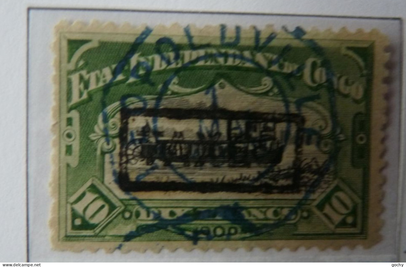 Belgian Congo Belge - 1908  : TAXE 6D  Obli.cat.: 120,00€ - Oblitérés