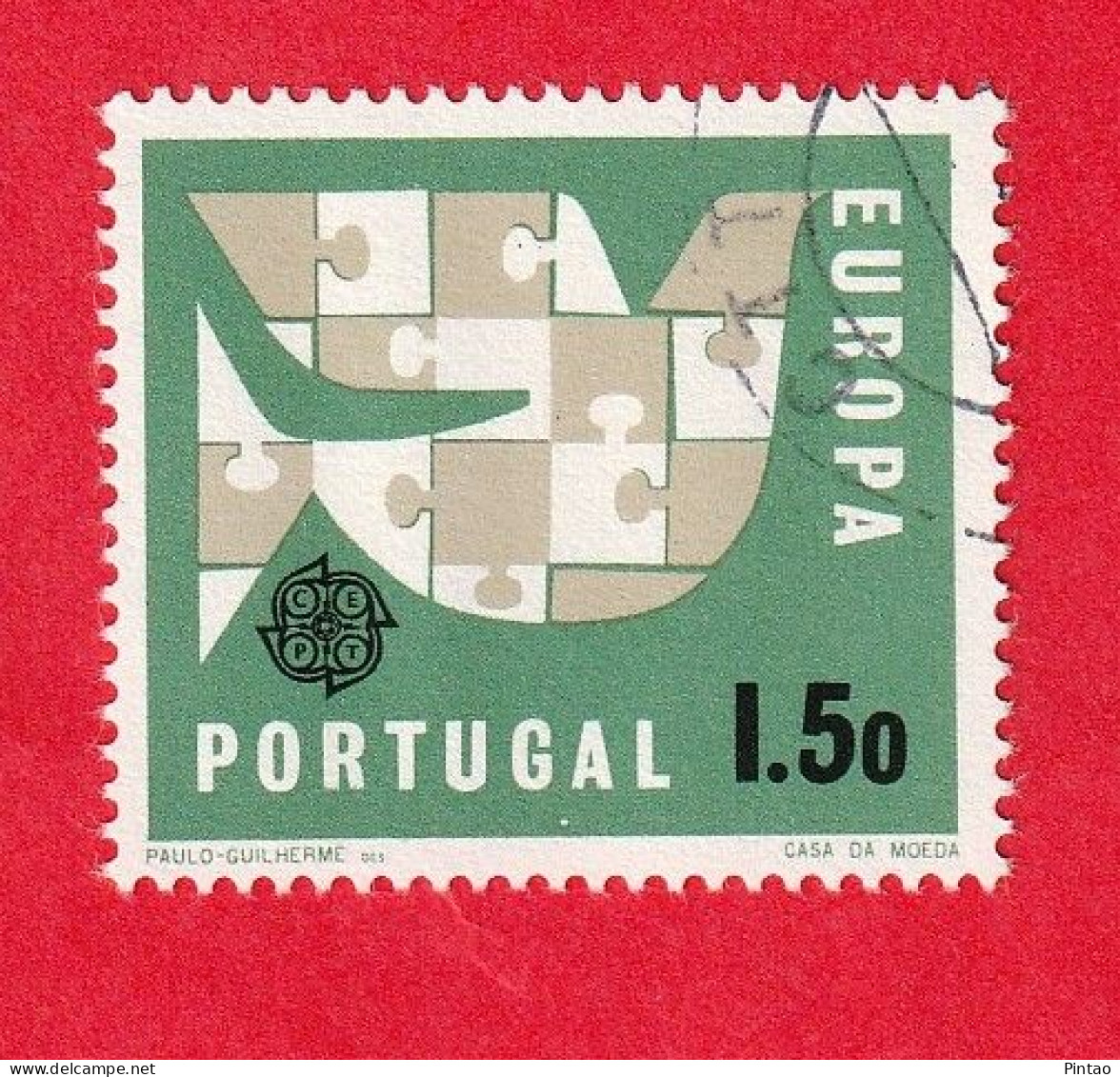 PTS14369- PORTUGAL 1965 Nº 963- USD (Europa CEPT) - Oblitérés
