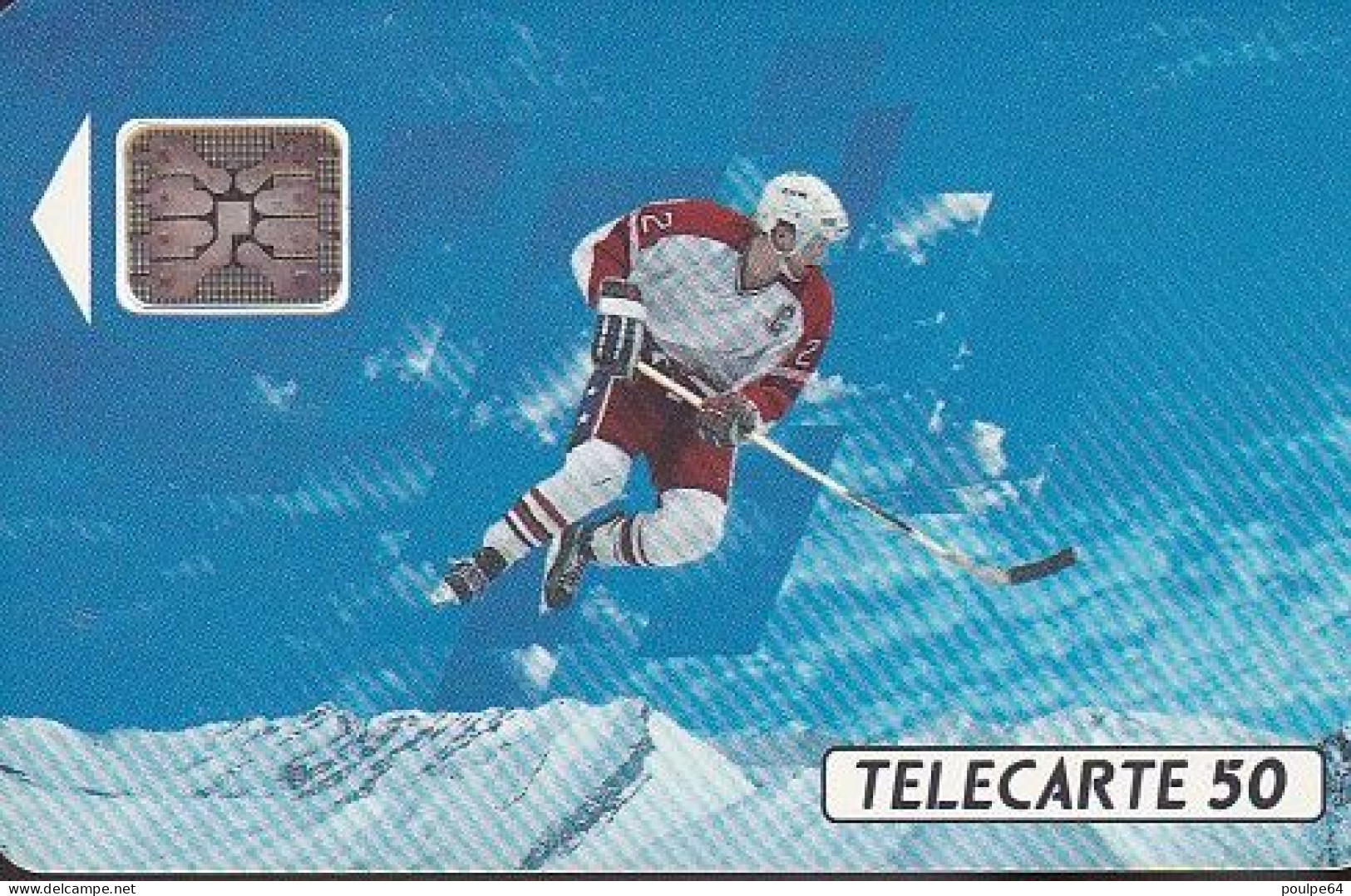 F193A  10/1991 HOCKEY SUR GLACE 50 SC5 (diamètre Puce ø6) - 1991