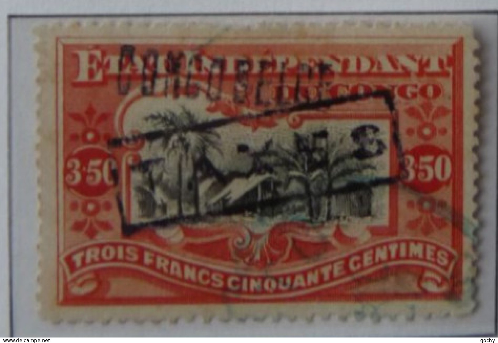 Belgian Congo Belge - 1909  : TAXE 14  Obli.cat.= 440,00€ - Gebraucht