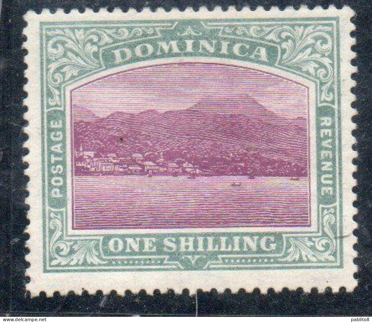 DOMINICA 1903 ROSEAU CAPITAL  1sh MLH - Dominica (...-1978)