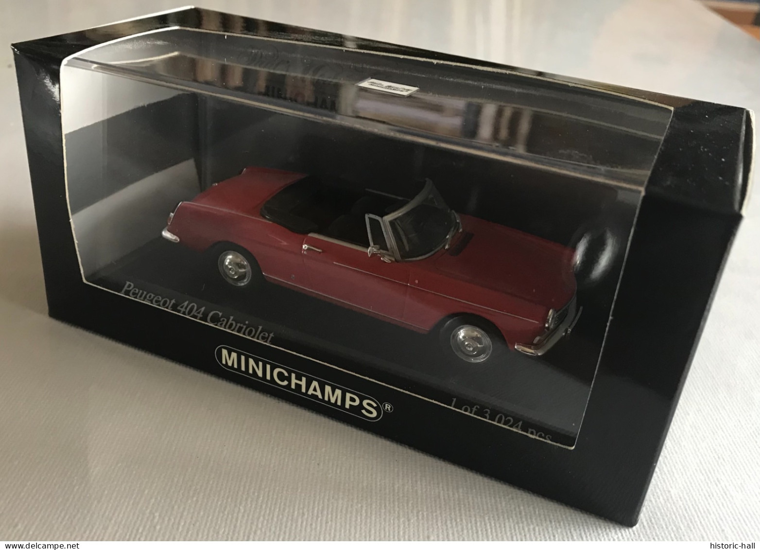 MINICHAMPS - Peugeot 404 Cabriolet 1962 - Minichamps