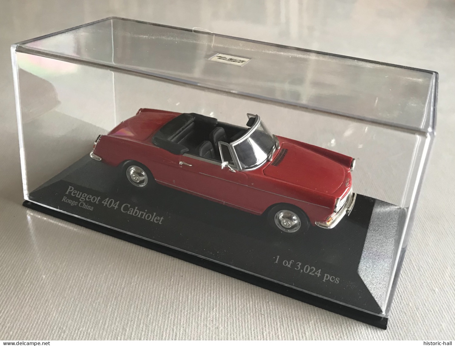 MINICHAMPS - Peugeot 404 Cabriolet 1962 - Minichamps