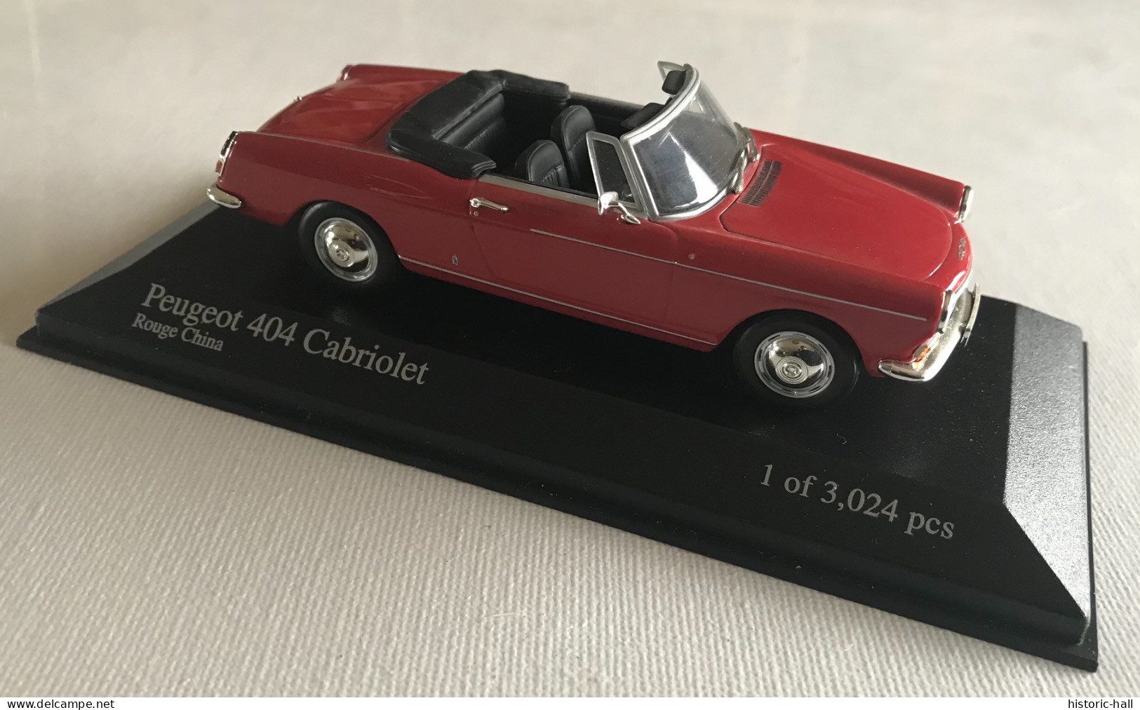 MINICHAMPS - Peugeot 404 Cabriolet 1962 - Minichamps