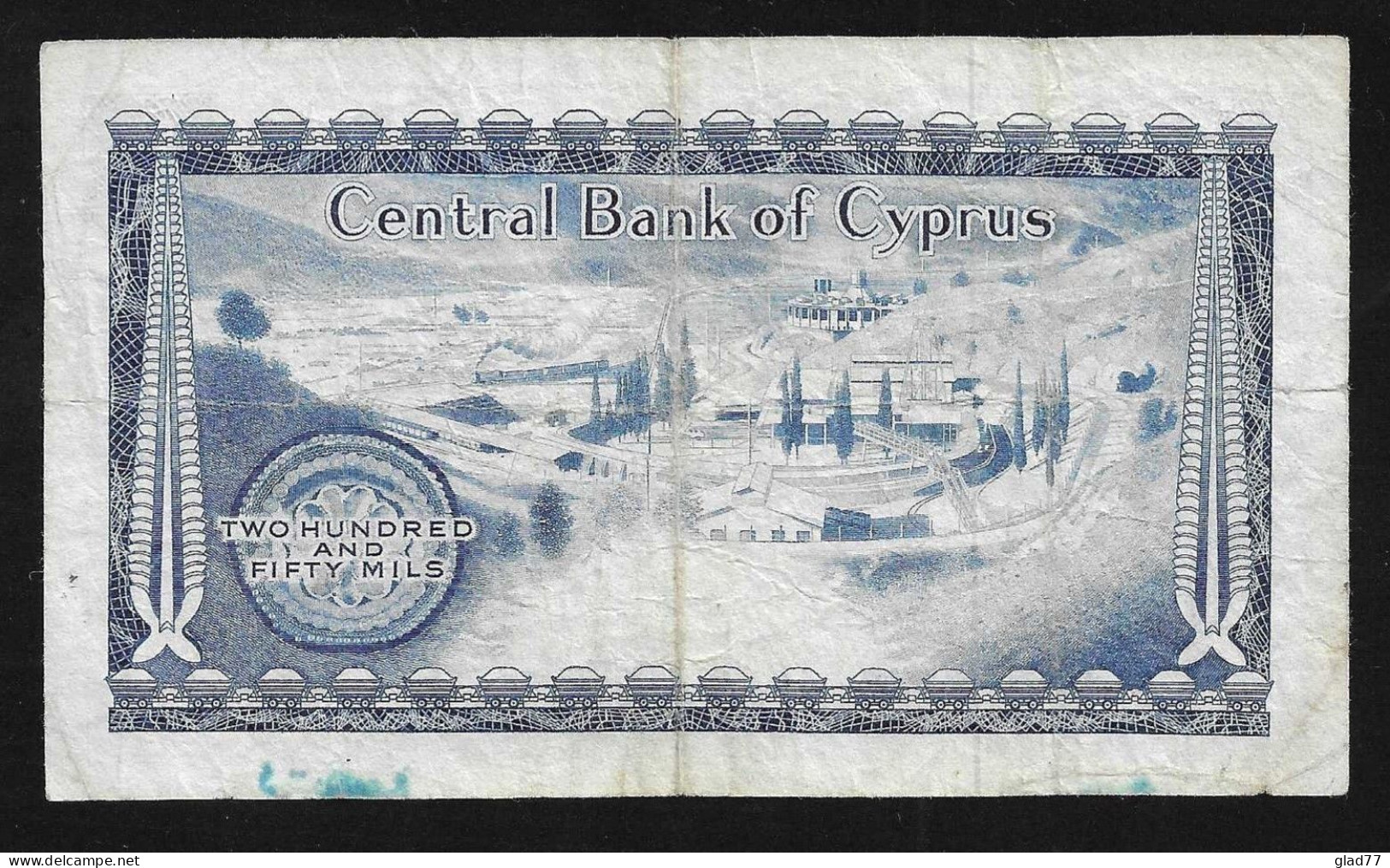 Cyprus  250 Mils 1.6.1974  Rare! - Zypern