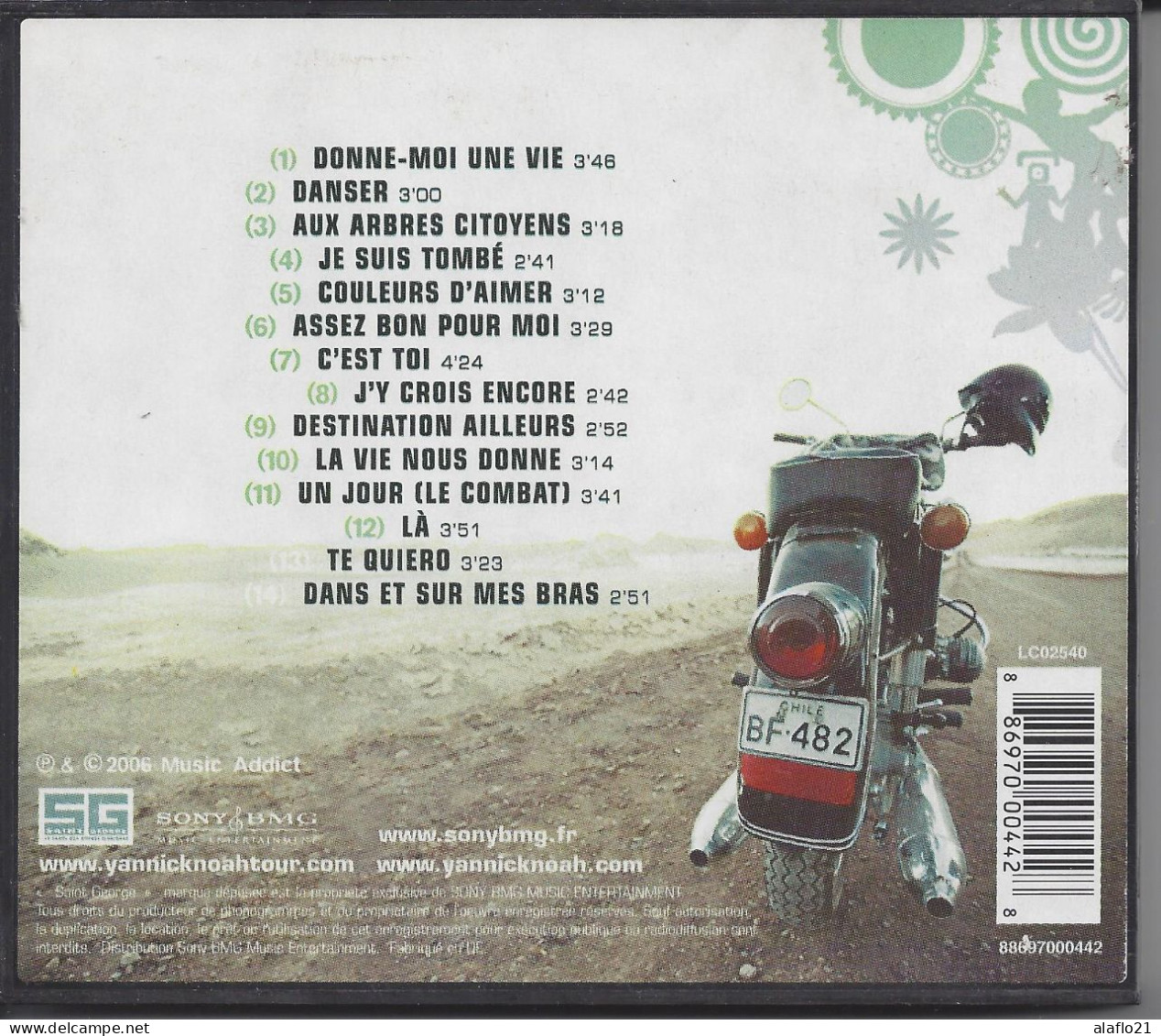 CD - Yannick NOAH - Charango - Sonstige - Franz. Chansons