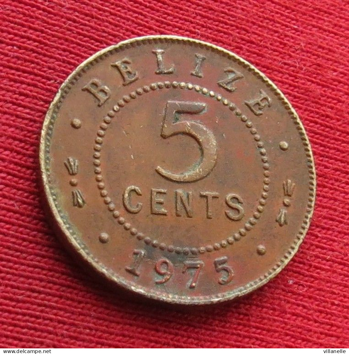 Belize 5 Cents 1975 KM# 34 Lt 1488 *VT Beliz Belice - Belize