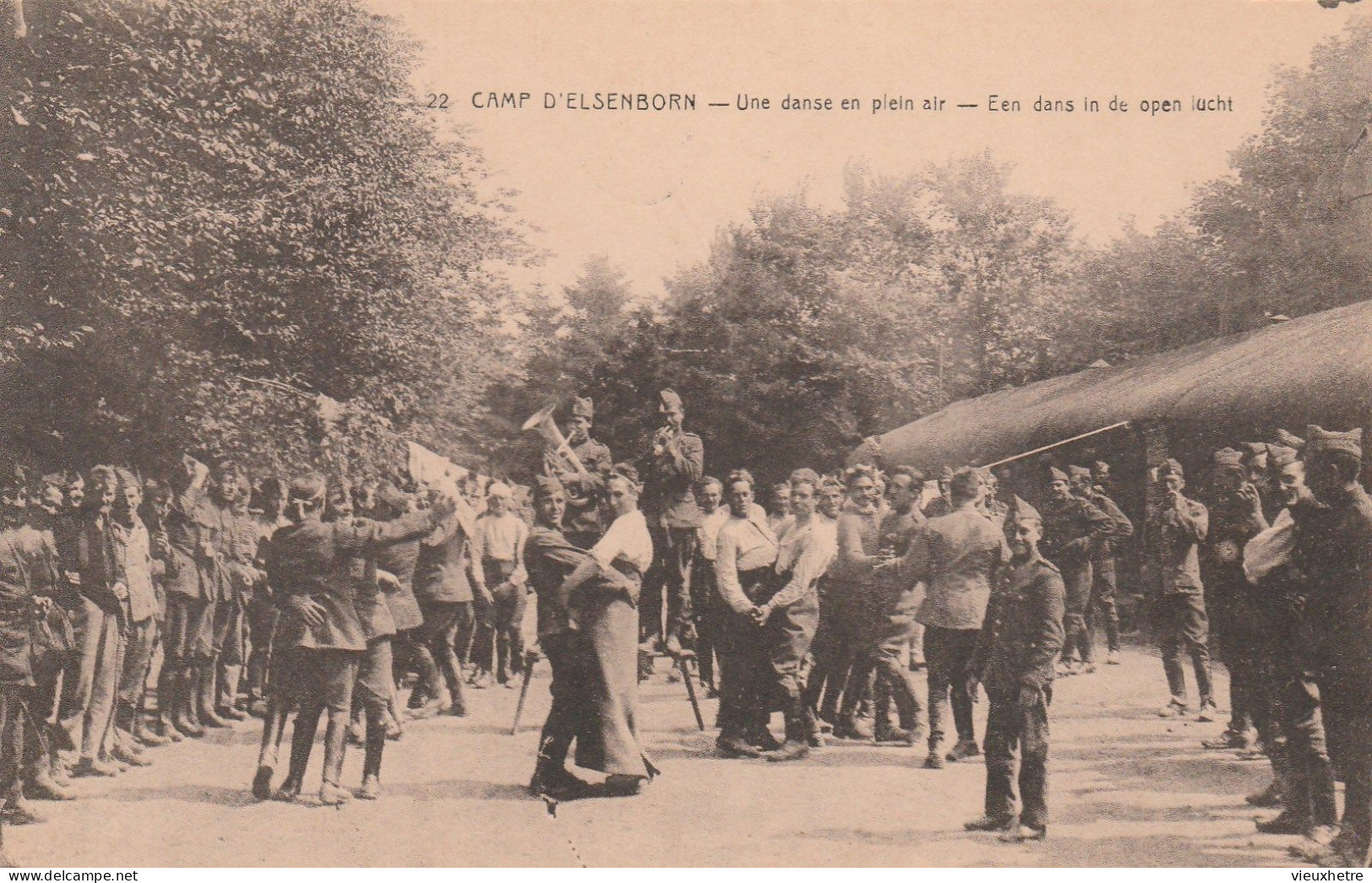 ELSENBORN CAMP LAGER  TRUPPENUBUNGSPLATZ MILITARIA  ARMEE SOLDATEN - Elsenborn (camp)