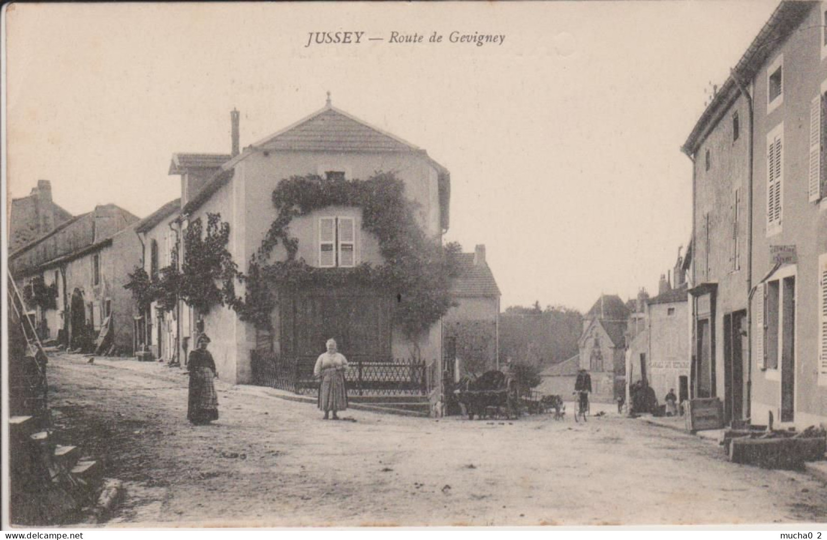 70 - JUSSEY - ROUTE DE GEVIGNEY - Jussey
