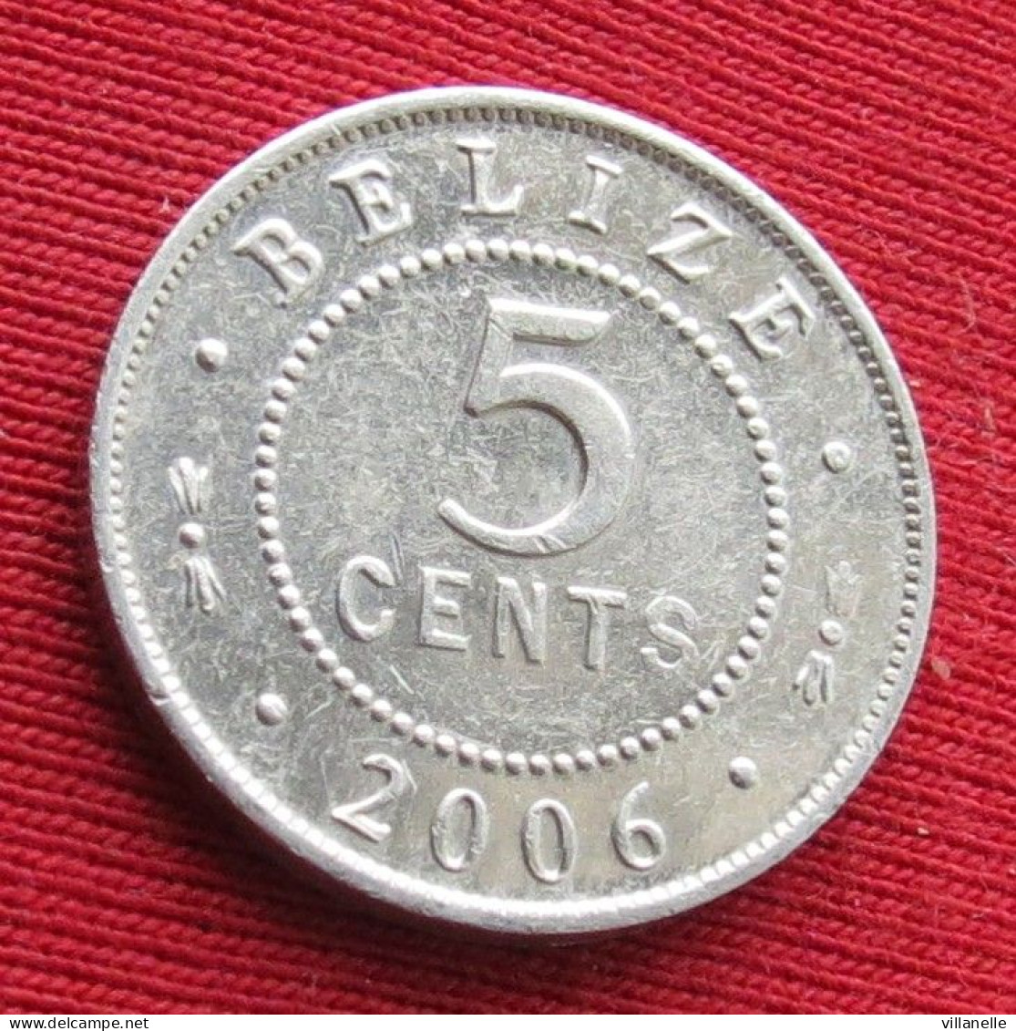 Belize 5 Cents 2006 KM# 34a Lt 1348 *VT Beliz Belice - Belize