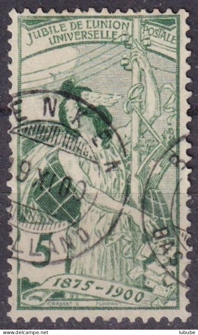 UPU 77C, 5 Rp.grün  BENKEN BASELLAND        1900 - Gebraucht