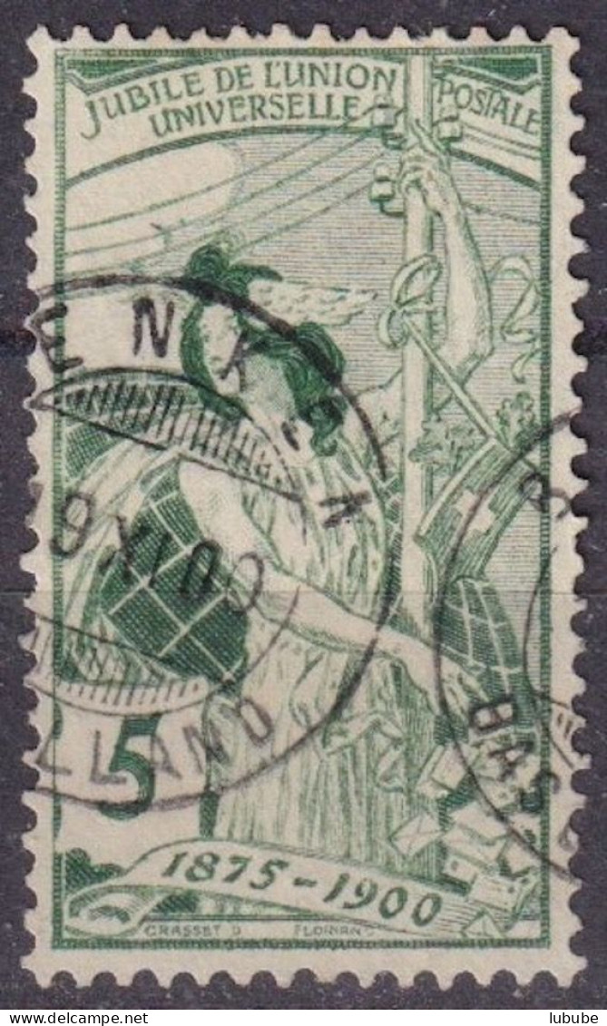 UPU 77C, 5 Rp.grün  BENKEN BASELLAND        1900 - Oblitérés