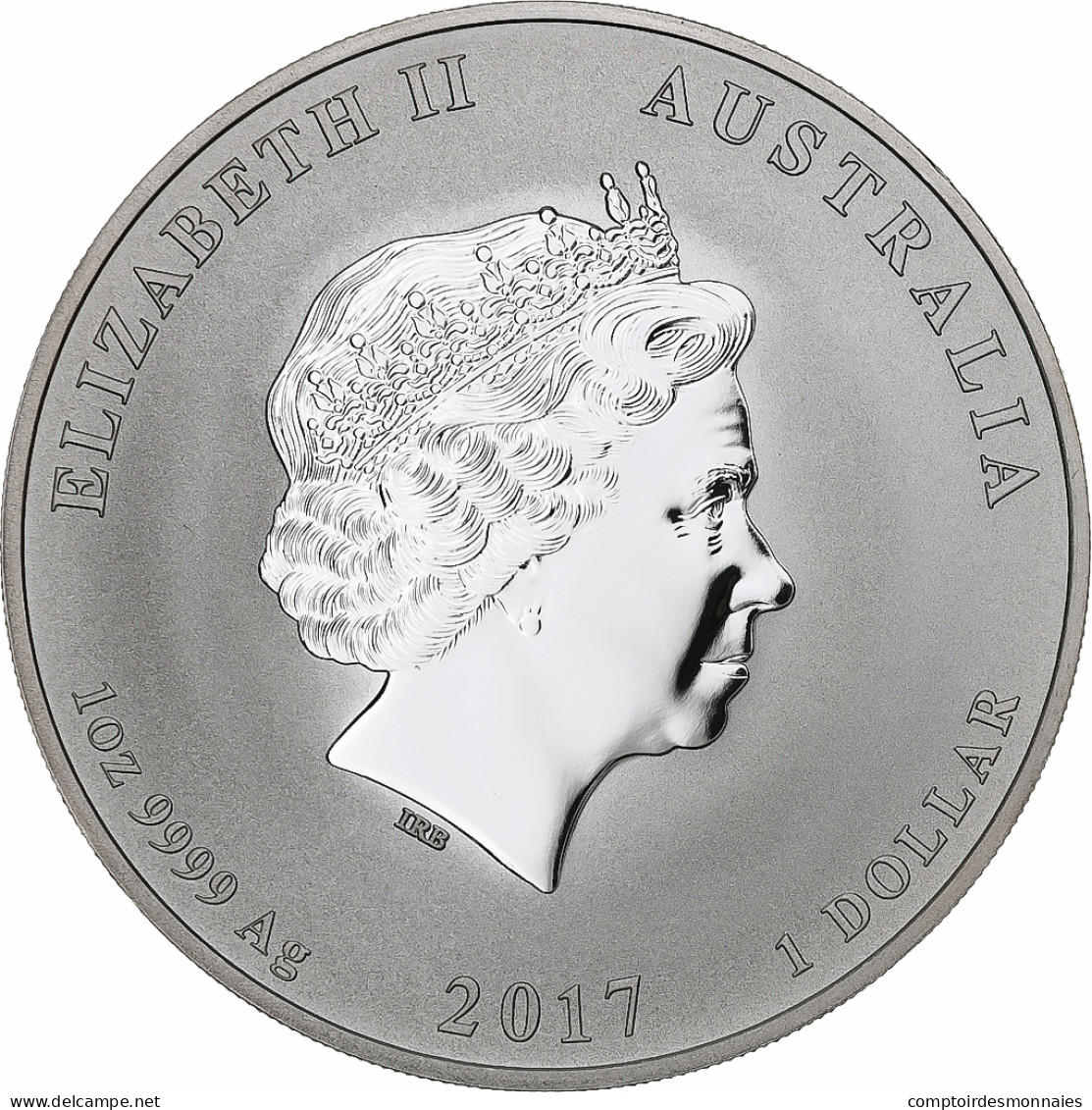 Australie, Année Du Coq, 1 Dollar, 2017, 1 Oz, FDC, Argent - Silver Bullions