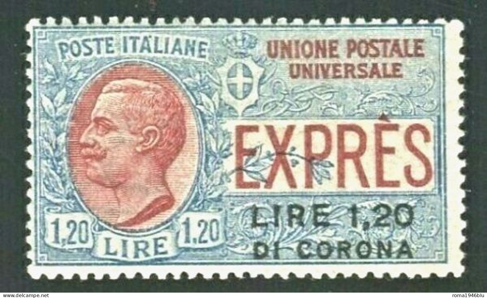 DALMAZIA 1922 ESPRESSO NON EMESSO RARO ** MNH CERT. DIENA - Dalmatia