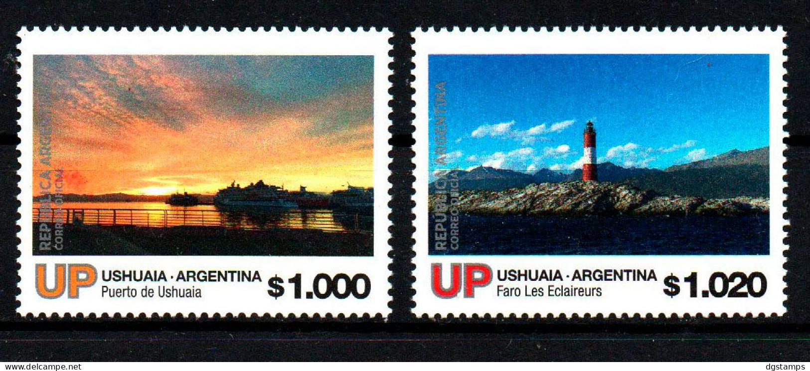 Argentina 2023 ** Postal Units (UP) Landscapes Of Ushuaia. Paisajes De Ushuaia Para UP's - Neufs