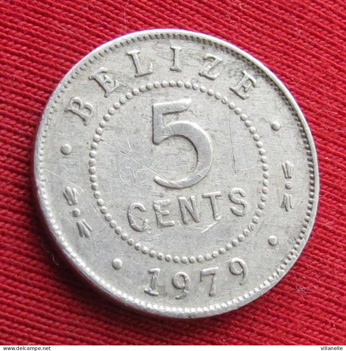 Belize 5 Cents 1979 KM# 34a Lt 1176 *V1T Beliz Belice - Belize