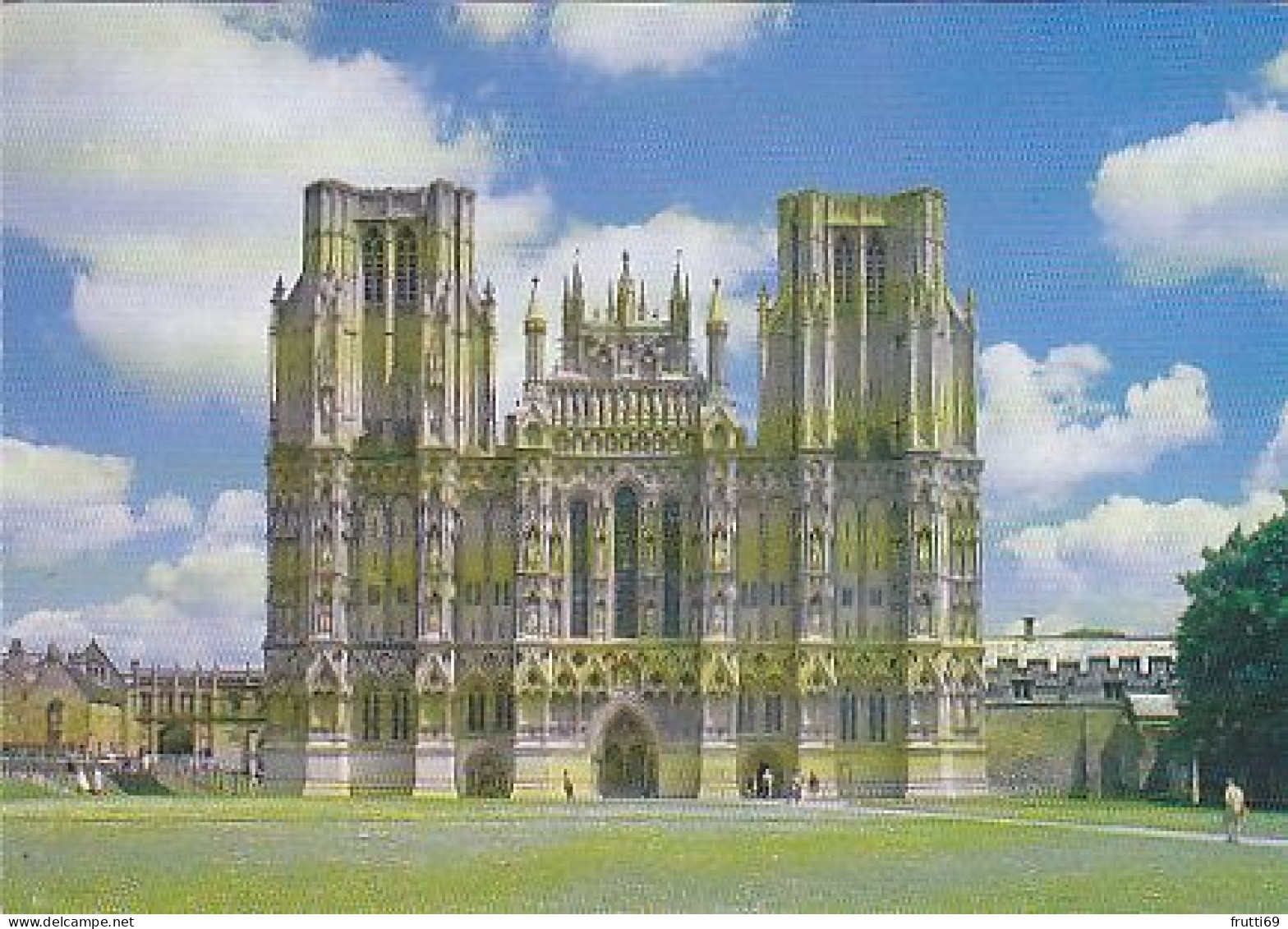 AK 173779 ENGLAND - Wells Cathedral - The West Front - Wells