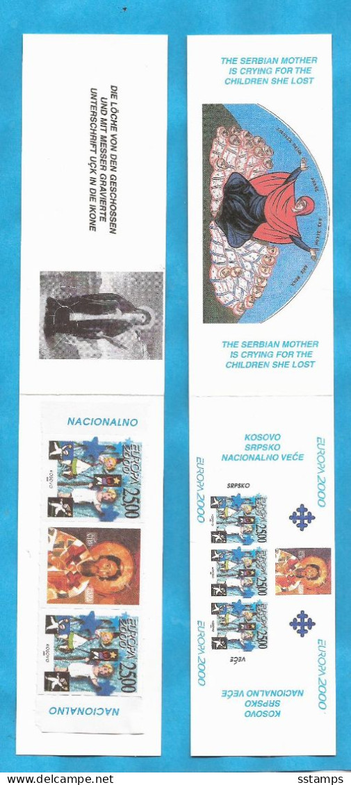 2000  KOSOVO SERBISCHE TEIL-SERBIEN PART EUROPA   CEPT  KINDER   MNH - 2000