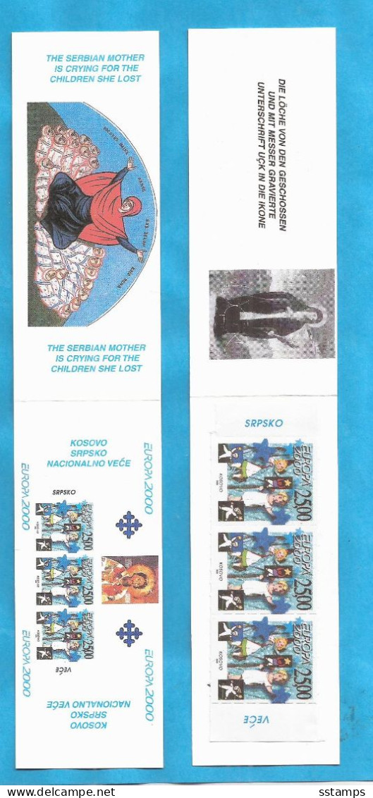 2000  KOSOVO SERBISCHE TEIL-SERBIEN PART EUROPA   CEPT  KINDER   MNH - 2000