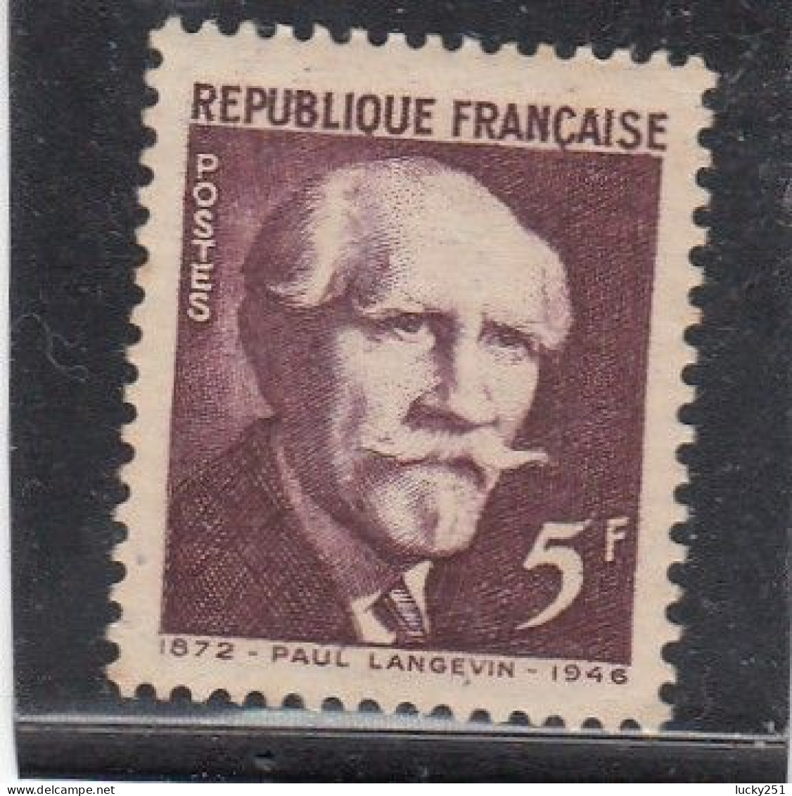 France - Année 1948 - Neuf** - N°YT 820** - Paul Langevin - Neufs