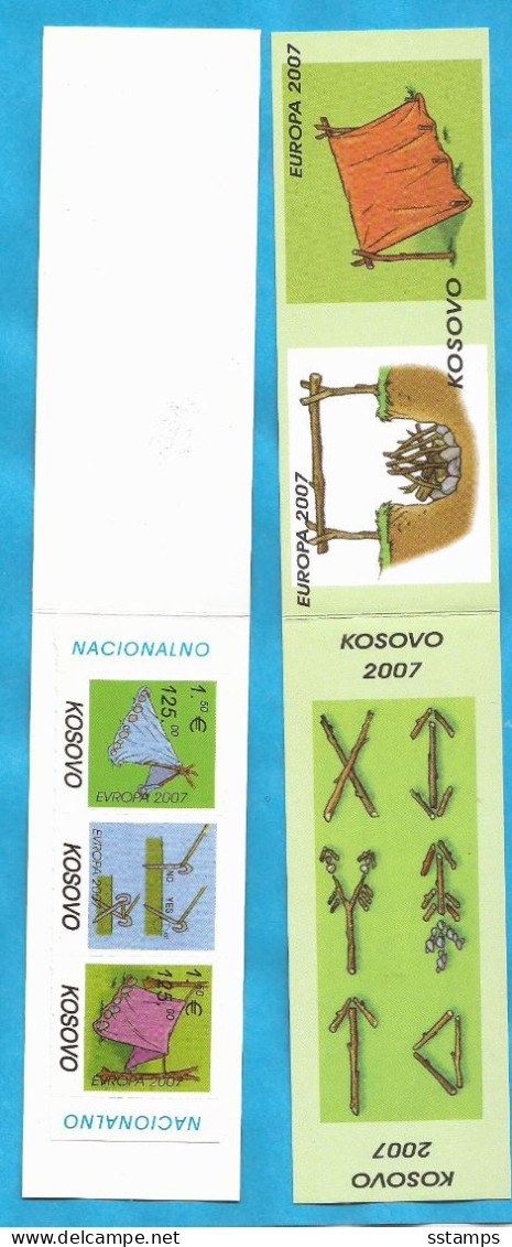 2007  KOSOVO SERBISCHE TEIL-SERBIEN PART EUROPA   CEPT  SCOUTS  MNH - 2007