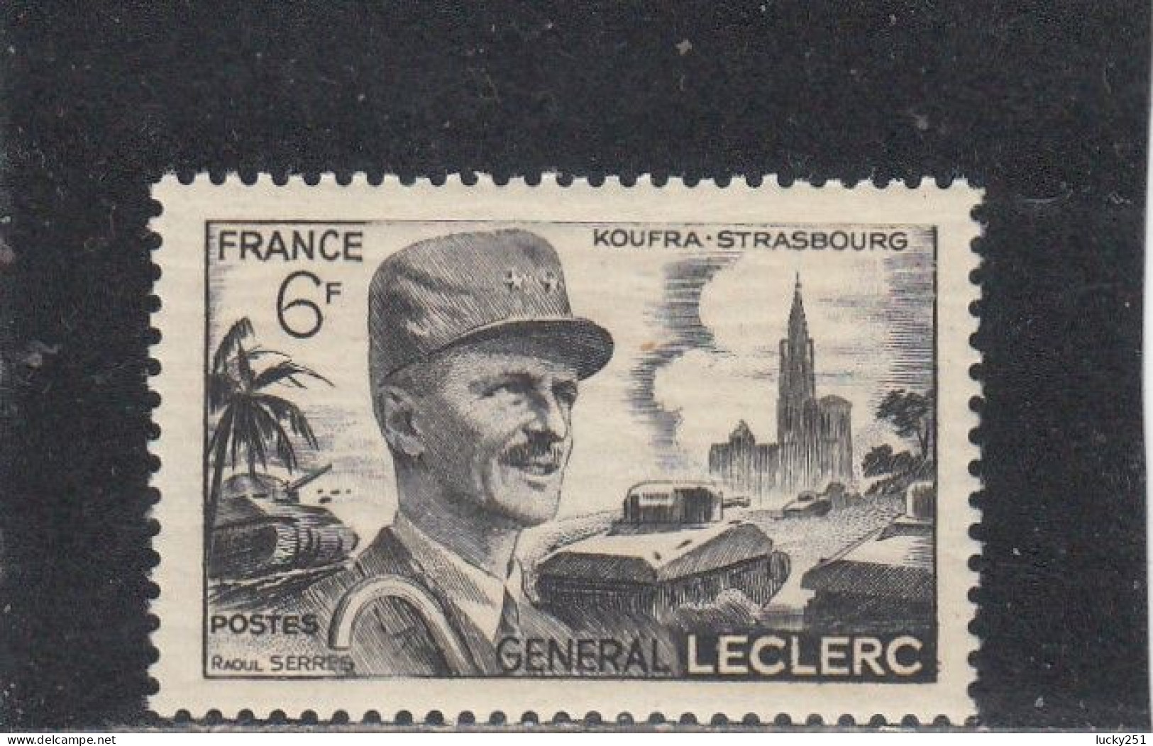 France - Année 1948 - Neuf** - N°YT 815** - Général Leclerc - Unused Stamps