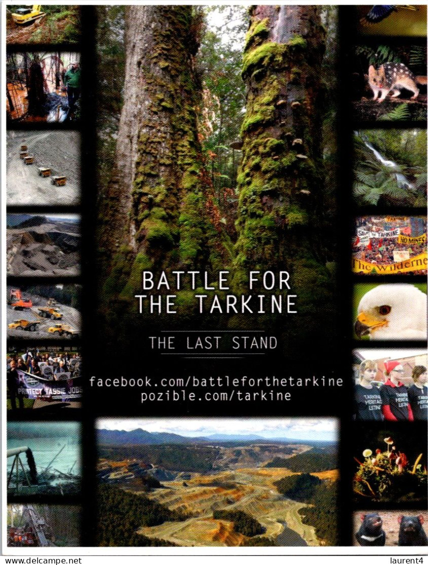 26-10-2023 (5 U 22) Australia - Battle For The Tarkine Wilderness (Tasmaina) - Wilderness