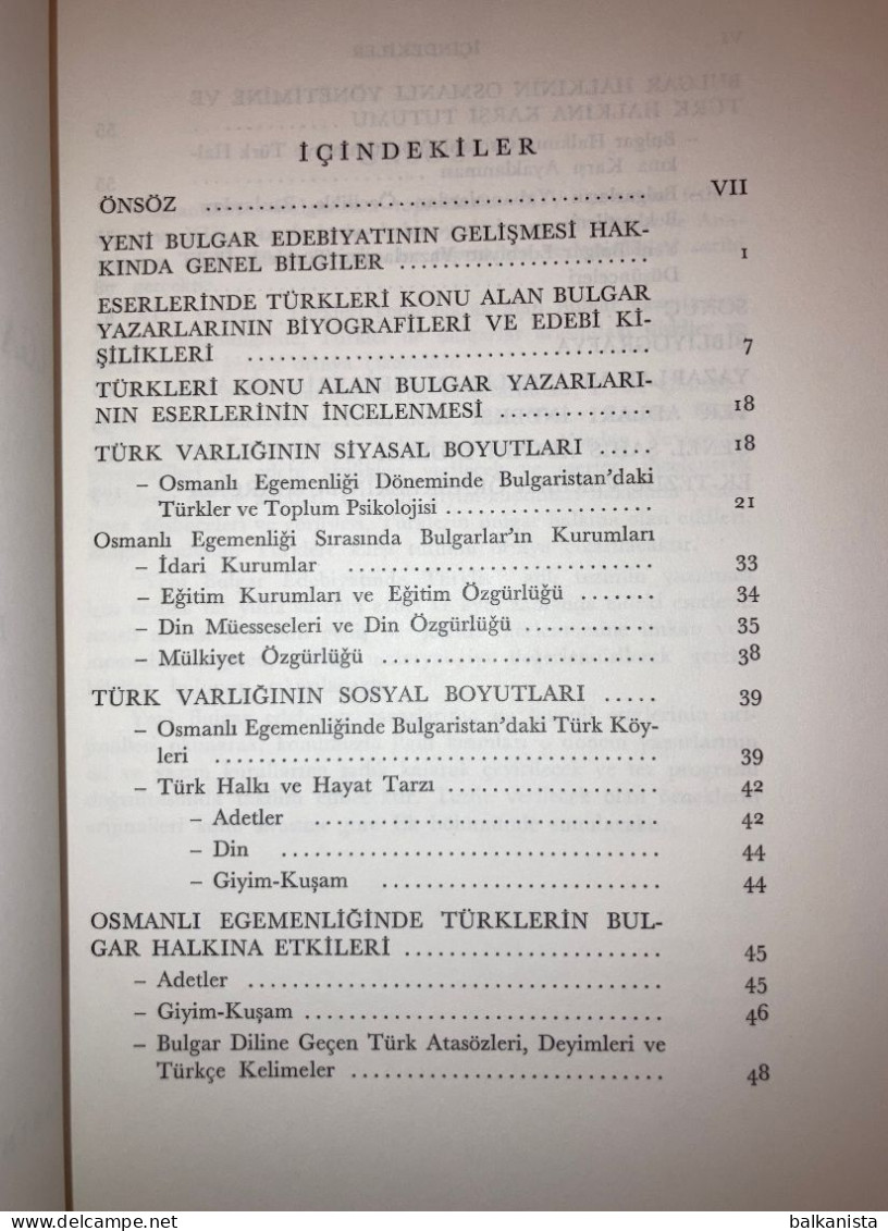 Bulgar Yayinlarinda Turkler  [Ottoman; Bulgaria; Turks In Bulgarian Literature] - Cultura