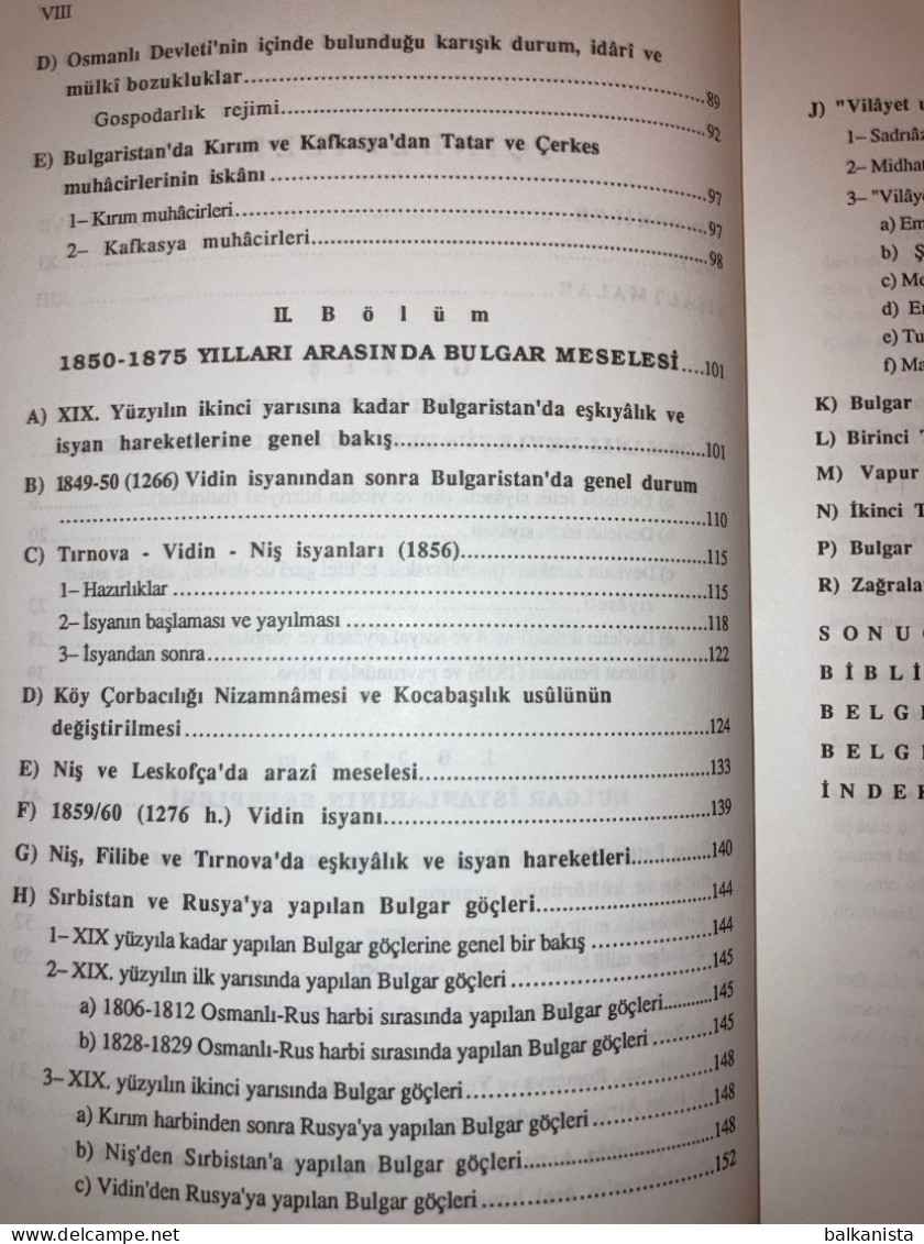 Osmanli Devleti'nde Bulgar  Meselesi (1850-1875)  [Ottoman; Bulgaria] - Cultura