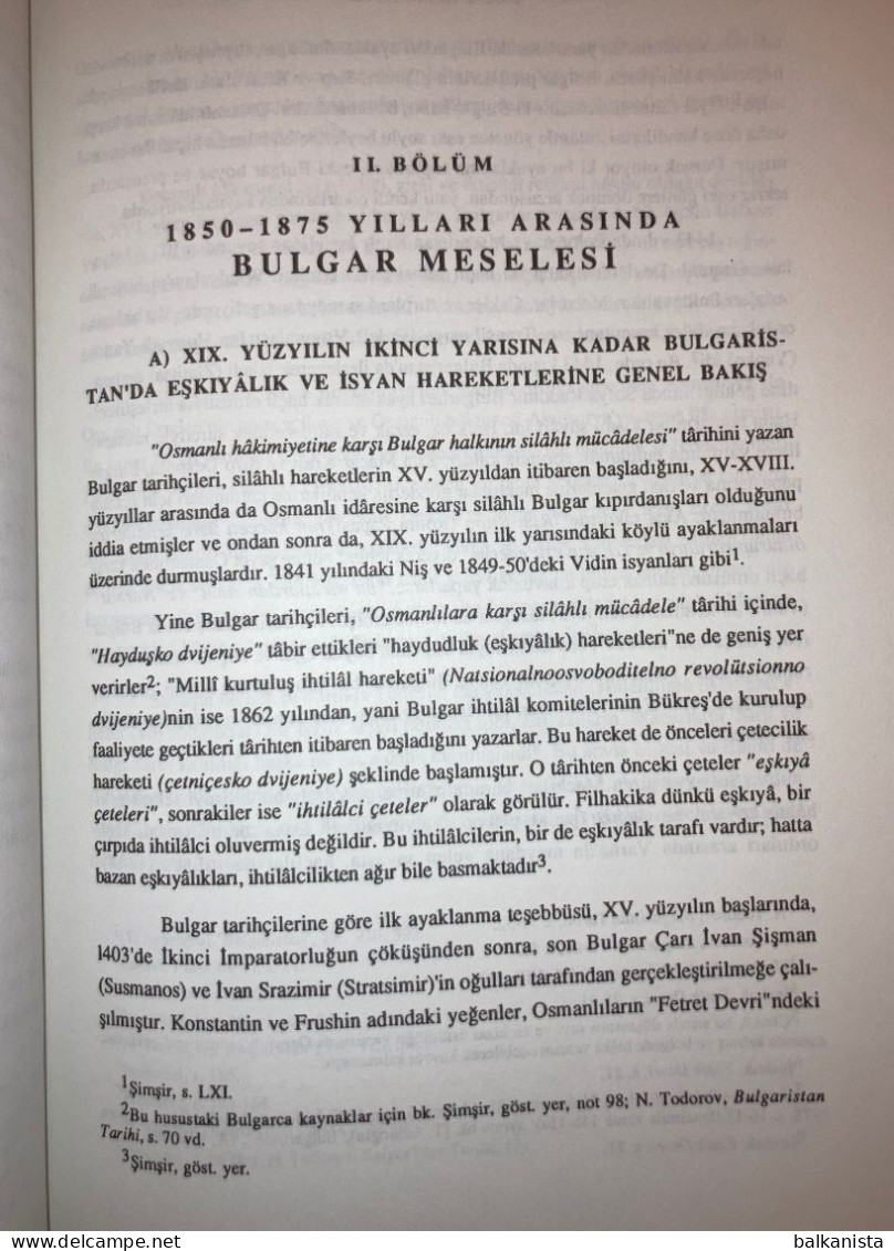 Osmanli Devleti'nde Bulgar  Meselesi (1850-1875)  [Ottoman; Bulgaria] - Cultura