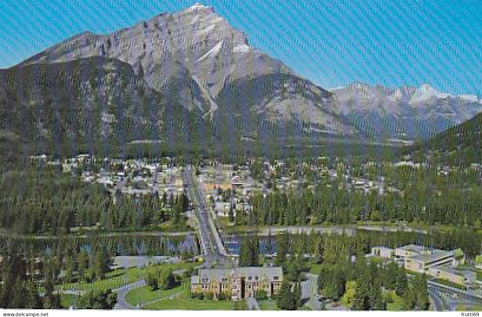 AK 173861 CANADA - Alberta - Banff With Cascade Mountain - Banff