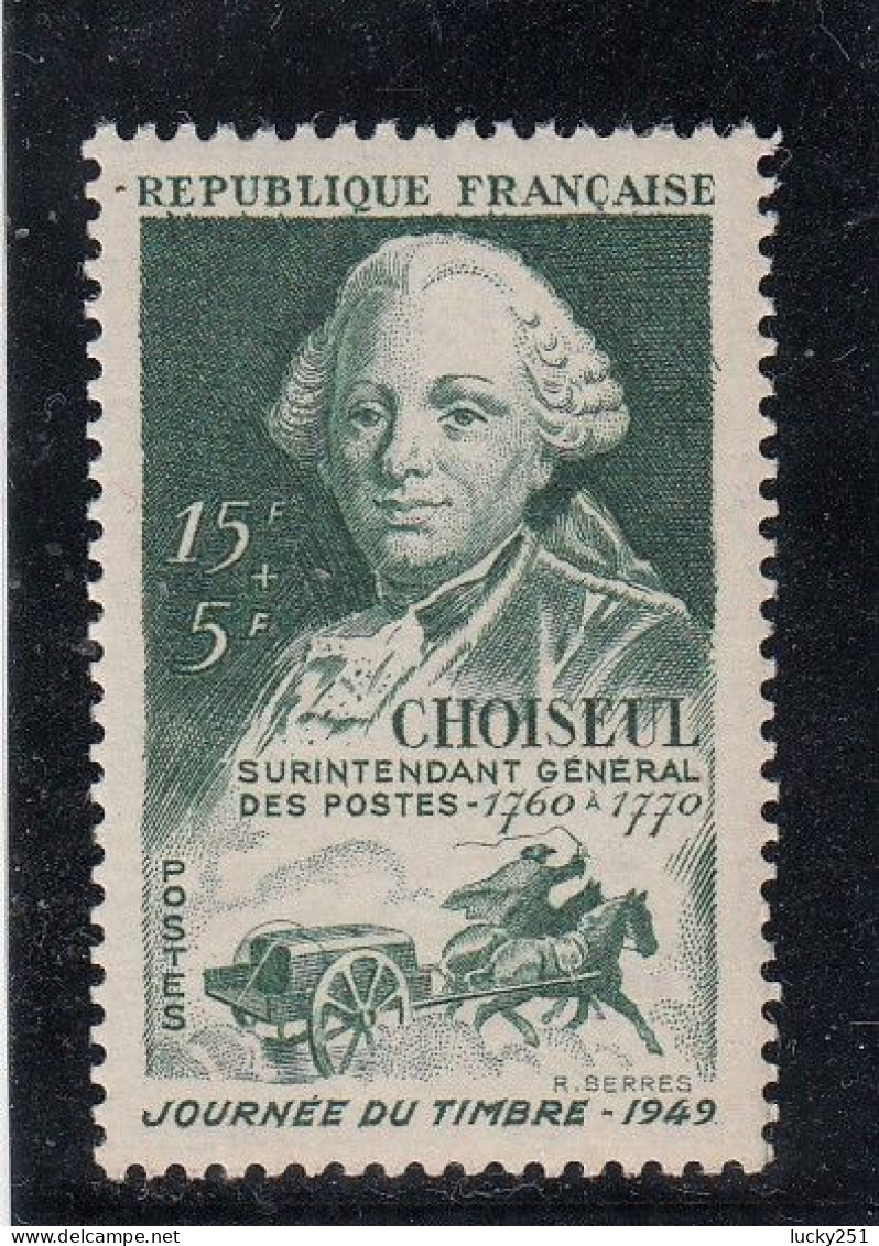 France - Année 1949  - Neuf** - N°YT 828** - Journée Du Timbre - Unused Stamps