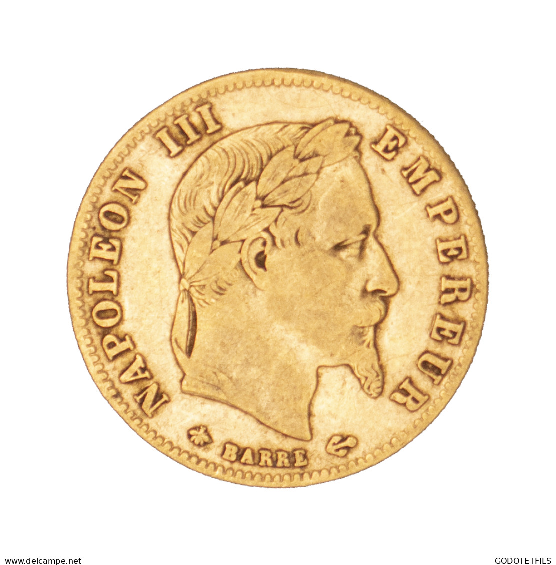 Second-Empire-5 Francs Or Napoléon III Tête Laurée 1862 Paris - 5 Francs (gold)