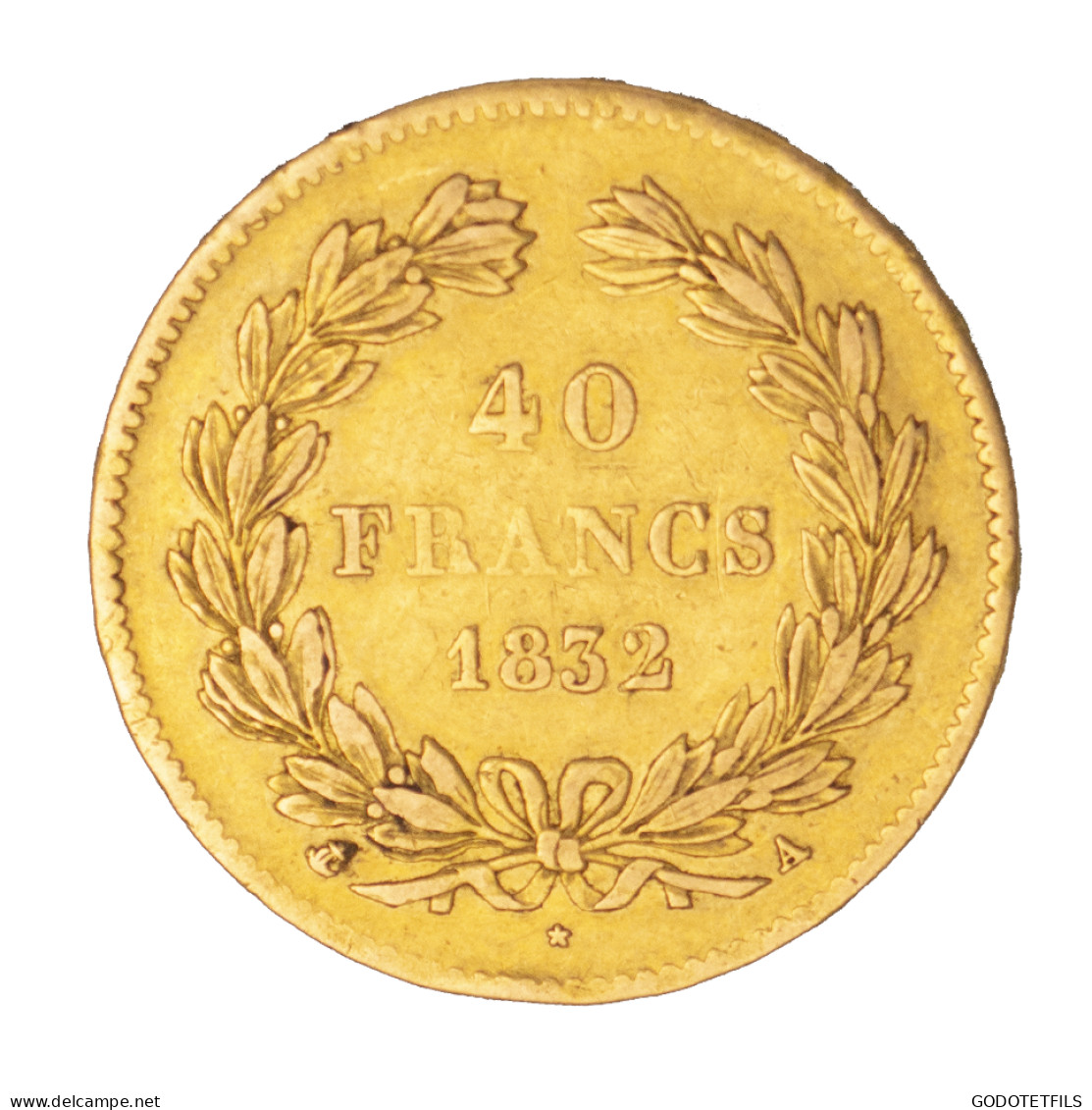 Louis-Philippe- 40 Francs 1832 Paris - 40 Francs (gold)